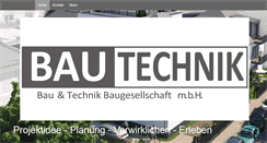 Desktop Screenshot of bauundtechnik.com